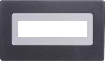 H-Tronic FR 216 predný rámček   čierna Vhodné pre: LCD displej 16 x 2 (š x v x h) 91 x 53 x 20 mm plast