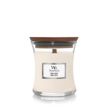 WoodWick Malá sviečka Vanilla Musk