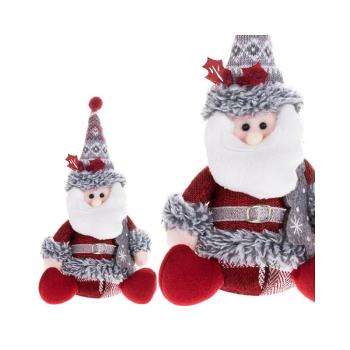 Santa Claus vo svetri 28 cm