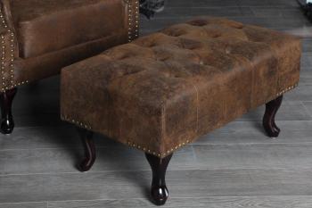 LuxD Taburetka Chesterfield Vintage