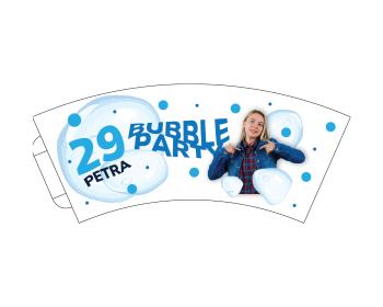 Personal Personalizované papierové poháre 6 ks - Bubble party