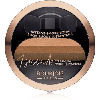 Bourjois 1 Seconde očné tiene pre okamžité dymové líčenie odtieň 02 Brun-ette a Dorée 3 g