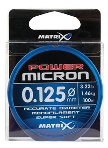 Matrix vlasec power micron číry 100 m-priemer 0,115 mm / nosnosť 1,22 kg