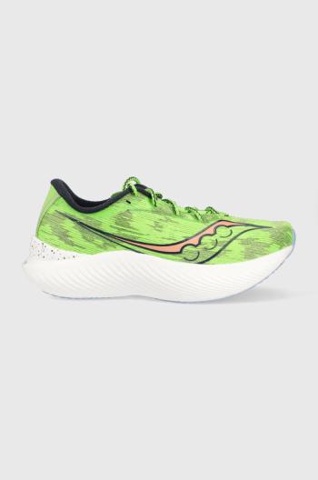 Bežecké topánky Saucony Endorphin Pro 3 zelená farba