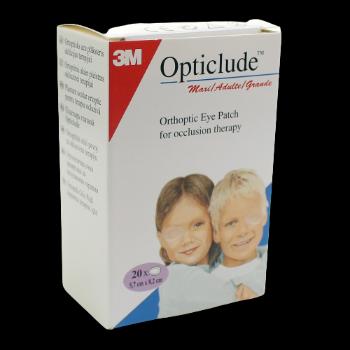 3M Opticlude Maxi Junior Očná náplasť 5,7 x 8 cm, ortoptická, na liečbu strabizmu 20 ks