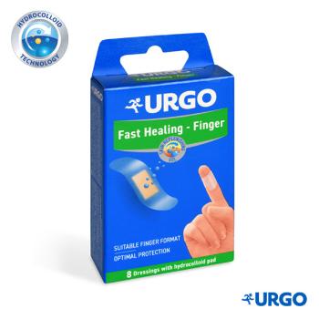 URGO FAST Healing finger hydrokoloidná náplasť 8 ks