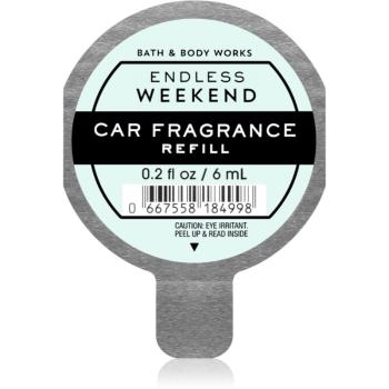 Bath & Body Works Endless Weekend vôňa do auta náhradná náplň 6 ml