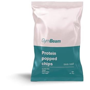 GymBeam Proteínové čipsy 40 g Morská soľ (8586022210648)