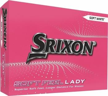 Srixon Soft Feel Lady 8 Golf Balls Soft White