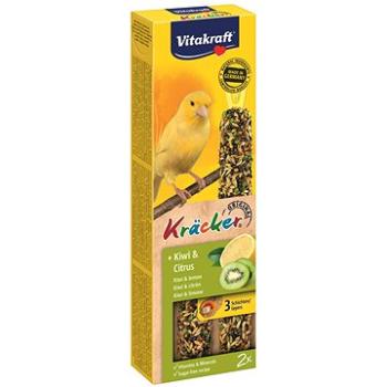 Vitakraft Kracker kanár kiwi + citrus 2 ks (4008239212696)