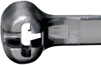 Panduit CVR240LBK BT1.5I-C0 sťahovacie pásky 155 mm 3.60 mm čierna s kovovým jazýčkom, odolné voči UV žiareniu, odolné v