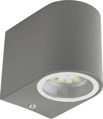 Smartwares SMD-LED Wandleuchte Bastia/grau 10.010.52 LED nástenné svetlo   teplá biela sivá (matná)