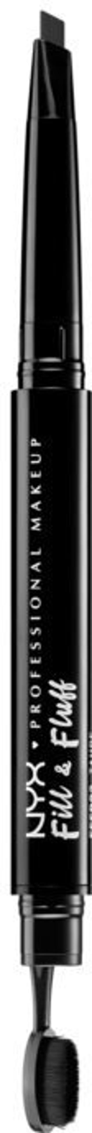 NYX Professional Makeup Fill & Fluff Eyebrow Pomade Pencil ceruzka na obočie - Black 0.2 g