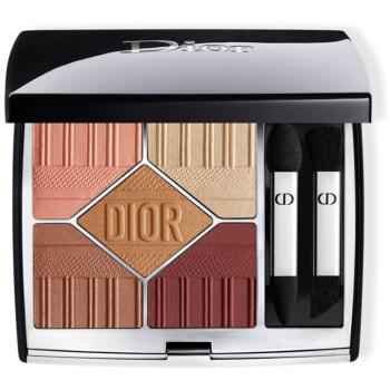 DIOR Diorshow 5 Couleurs Couture Dioriviera Limited Edition paletka očných tieňov odtieň 479 Bayadère 7,4 g