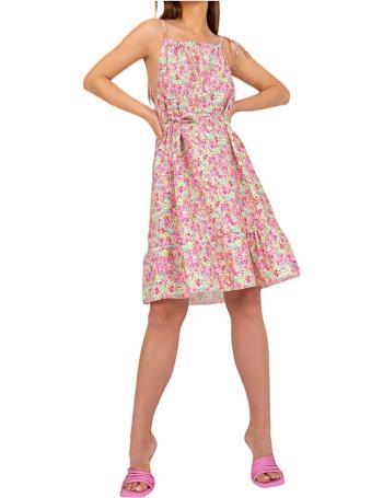 Farebné kvetované šaty vel. L/XL
