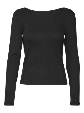 Vero Moda Dámske tričko VMCHLOE Tight Fit 10314406 Black M