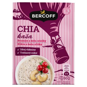 BERCOFF KLEMBER Chia kaša Brusnice a kešu oriešky 60 g