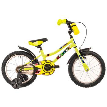 Detský bicykel DHS Speedy 1601 16" 7.0 Farba Green / Yellow