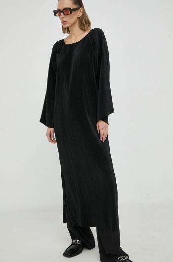 Šaty By Malene Birger Viella čierna farba, maxi, oversize