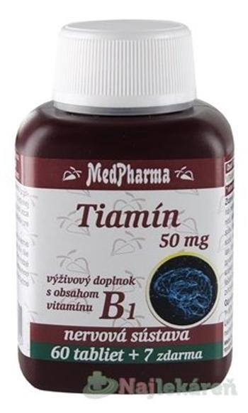 MedPharma Thiamin vitamin B1 50mg 67 tabliet