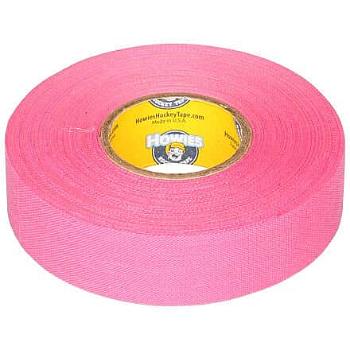 Textilní páska na hokej růžová 2,4 cm