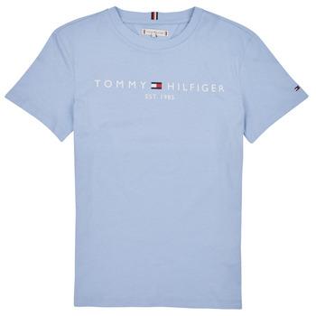 Tommy Hilfiger  Tričká s krátkym rukávom U ESSENTIAL  Modrá