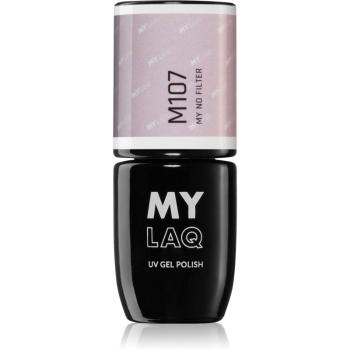 MYLAQ UV Gel Polish gélový lak na nechty odtieň My No Filter 5 ml