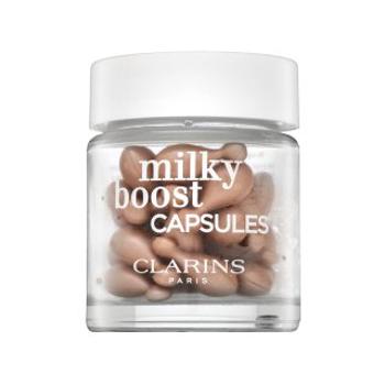 Clarins Milky Boost Capsules 05 tekutý make-up pre zjednotenú a rozjasnenú pleť 30 x 0,2 ml