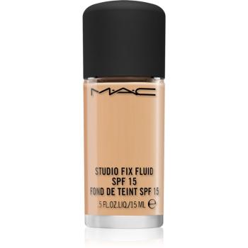 MAC Cosmetics Studio Fix Fluid Mini zmatňujúci make-up SPF 15 odtieň NC37 15 ml