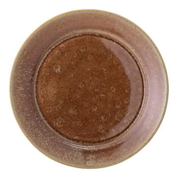 Hnedý kameninový tanier Bloomingville Pixie, ø 28 cm