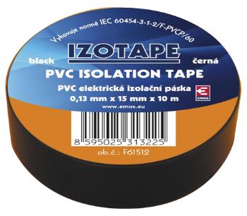 Emos F61512 izolačná páska PVC 15 mm x 10 m čierna