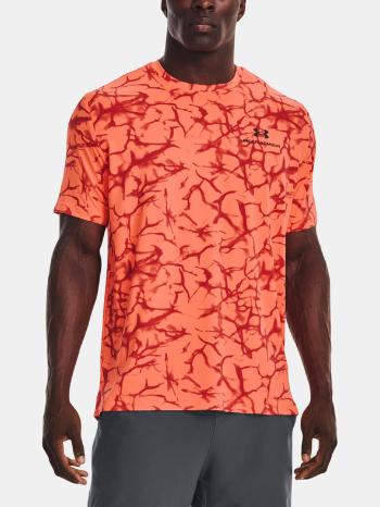 Under Armour UA Rush Energy Print SS Tričko Oranžová