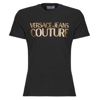 Versace Jeans Couture  76GAHT00  Tričká s krátkym rukávom Čierna