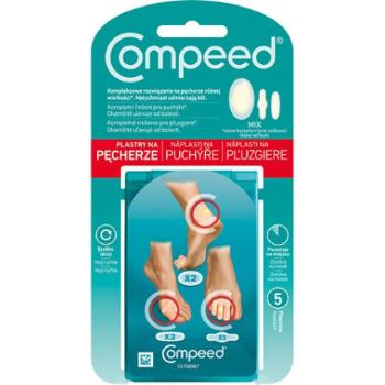 Compeed Náplasti na pľuzgiere mix veľkostí 5 ks