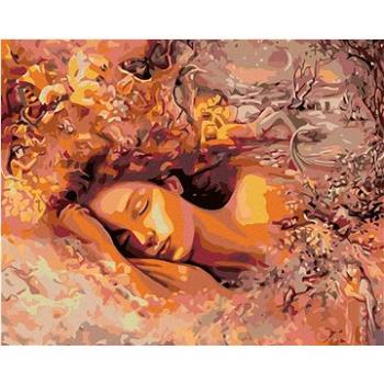 Maľovanie podľa čísel – Spiaca žena (HRAmal00476nad)