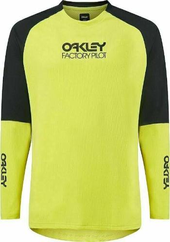 Oakley Factory Pilot MTB LS Jersey II Black/Sulphur 2XL