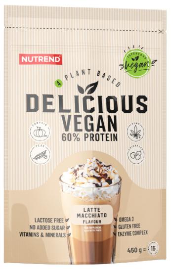 Nutrend Delicious Vegan Protein Latte macchiato 450 g