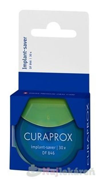 Curaprox DF 846 zubná niť implant saver 30 ks