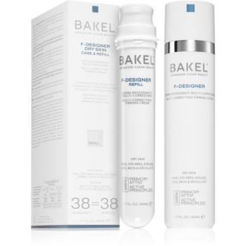 Bakel F-Designer Dry Skin Case & Refill spevňujúci krém pre suchú pleť + náhradná náplň 50 ml