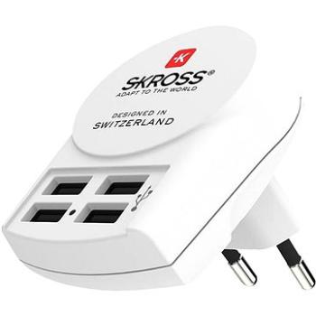 SKROSS euro USB, 4800 mA, 4× USB výstup (DC26)