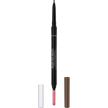 Rimmel Brow Pro Micro automatická ceruzka na obočie odtieň 002 Soft Brown 0.09 g