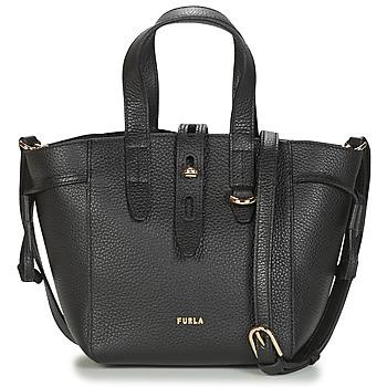 Furla  Tašky cez rameno FURLA NET MINI TOTE  Čierna