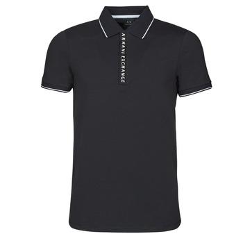 Armani Exchange  Polokošele s krátkym rukávom 8NZF71  Námornícka modrá