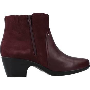 Clarks  Čižmičky EMILY LOWBOOT  Červená