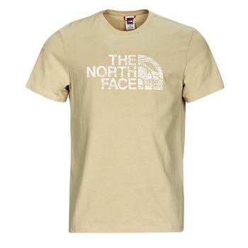 The North Face  Tričká s krátkym rukávom S/S Woodcut Dome Tee  Béžová