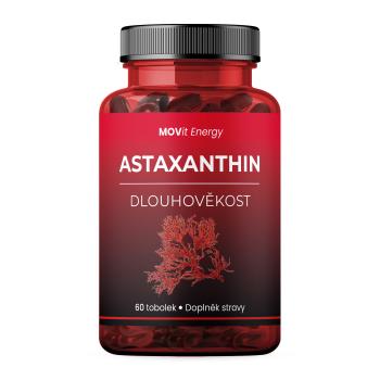 MOVIT ENERGY Astaxanthin - Dlhovekosť 60 kapsúl