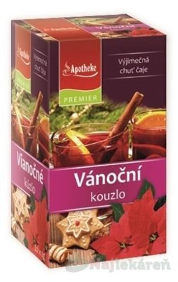 APOTHEKE PREMIER VIANOČNÉ KÚZLO bylinný čaj, 20x2g