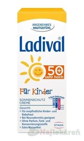 Ladival krém na opaľovanie pre deti SPF50+ 50 ml