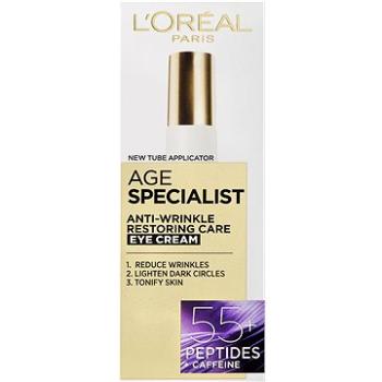 LORÉAL PARIS Age Specialist 55+ Anti-Wrinkle Restoring Eye Cream 15 ml (3600524034368)