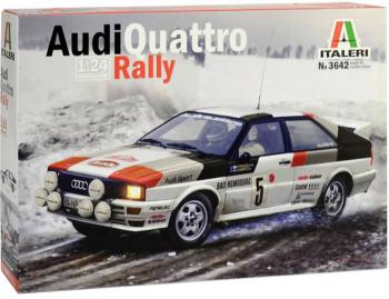 Italeri 3642 Audi Quattro Rally model auta, stavebnica 1:24
